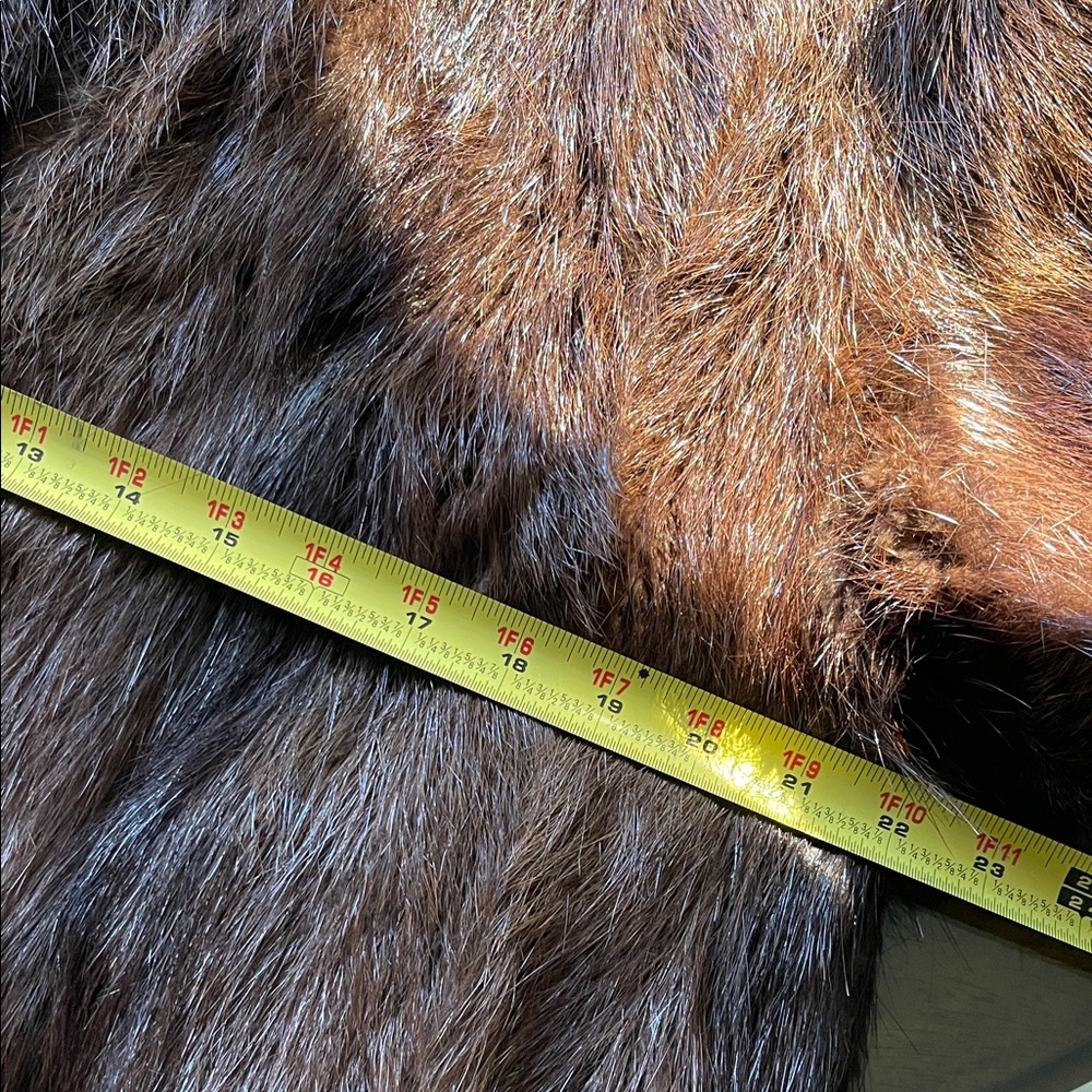 YSL Brown Fur Coat - Picture 16 of 16